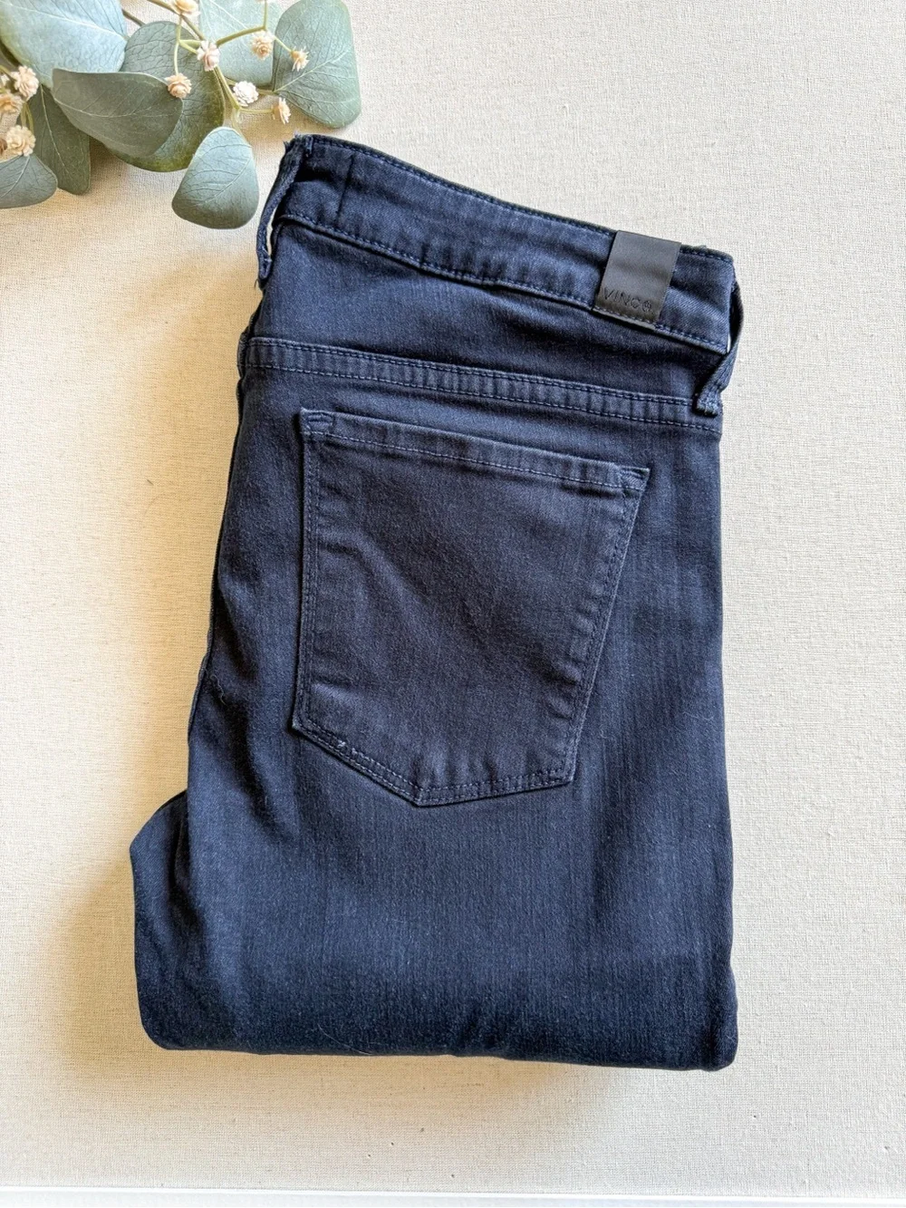 VINCE Skinny Coastal Blue Jeans Size 27 - Picture 1 of 8